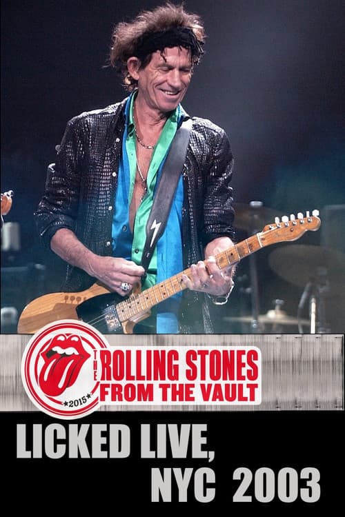 Постер: The Rolling Stones: Licked Live In NYC