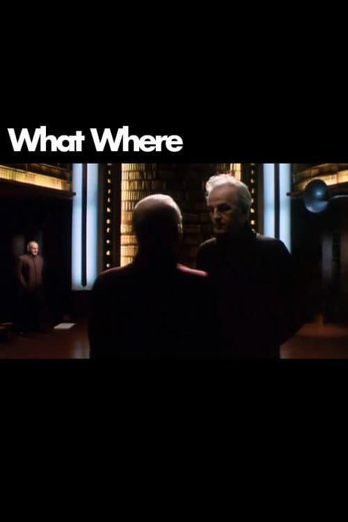 Постер: What Where