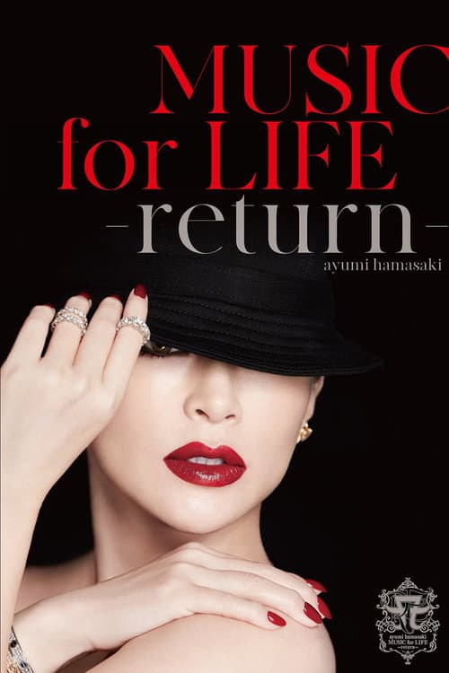 Постер: ayumi hamasaki MUSIC for LIFE ~return~