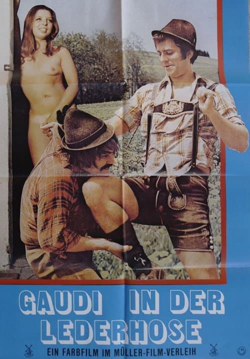 Постер: Gaudi in der Lederhose