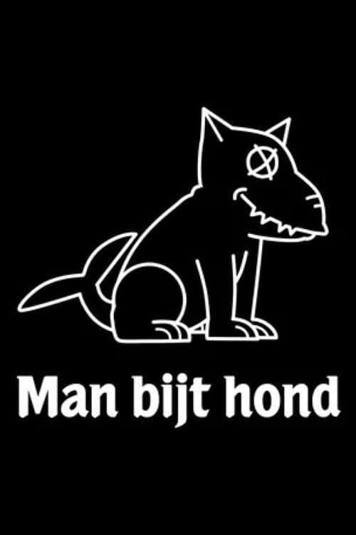 Постер: Man bijt hond