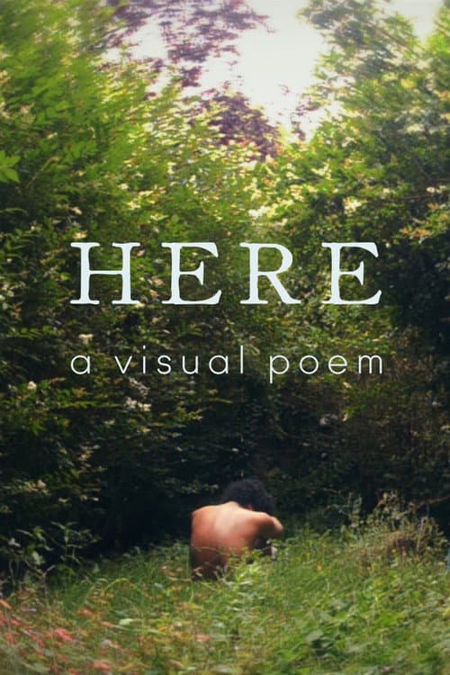 Постер: Here: A Visual Poem