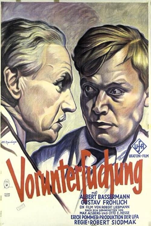 Постер: Voruntersuchung