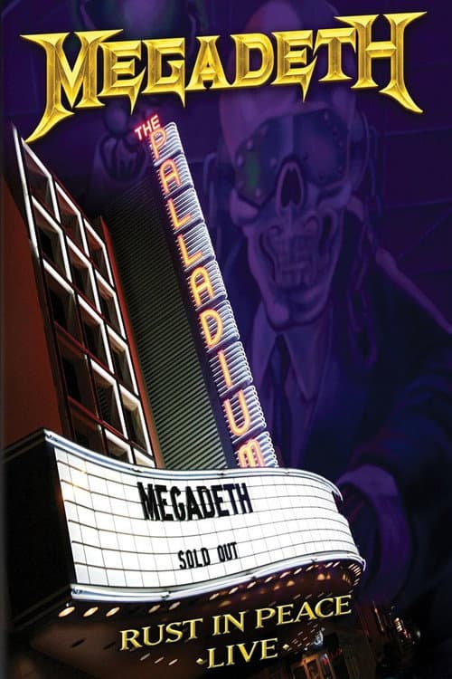 Постер: Megadeth - Rust in Peace Live