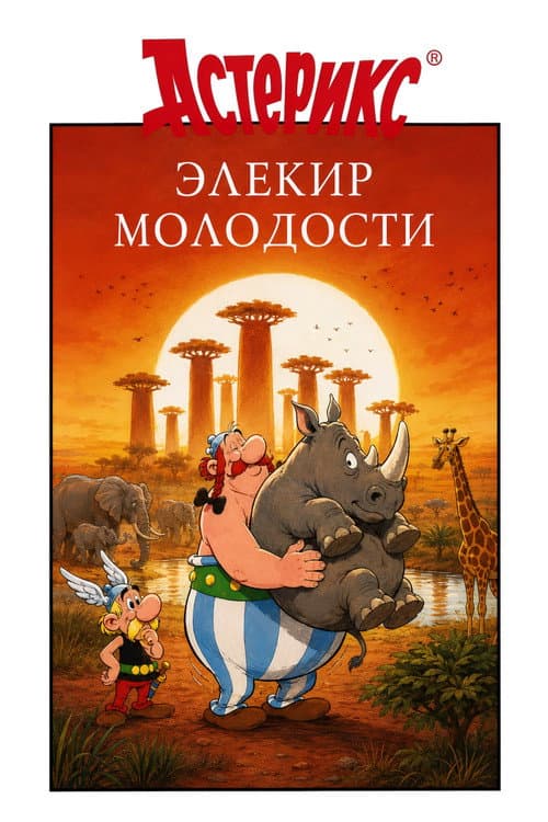 Постер: Астерикс и эликсир молодости