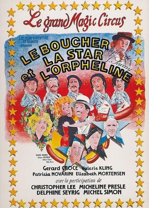 Постер: Le Boucher, la Star et l'Orpheline