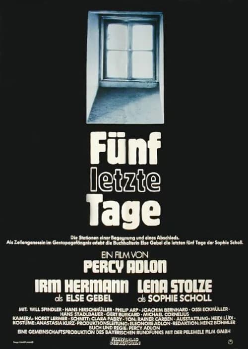 Постер: Fünf letzte Tage