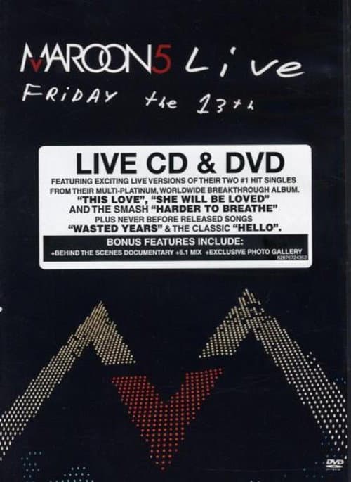 Постер: Maroon 5: Live - Friday the 13th