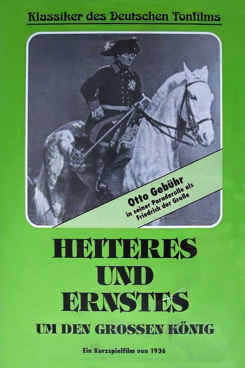 Постер: Heiteres und Ernstes um den großen König