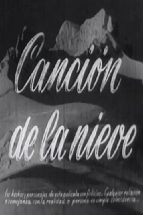 Постер: Canción de la nieve