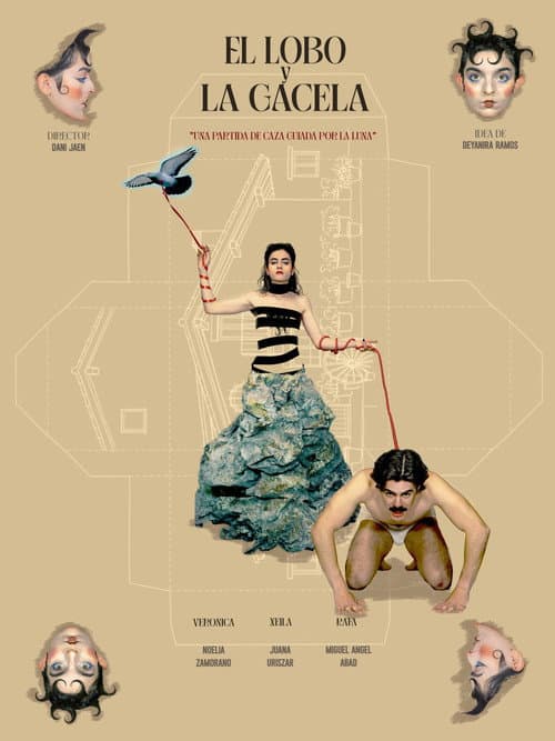 Постер: El Lobo y La Gacela