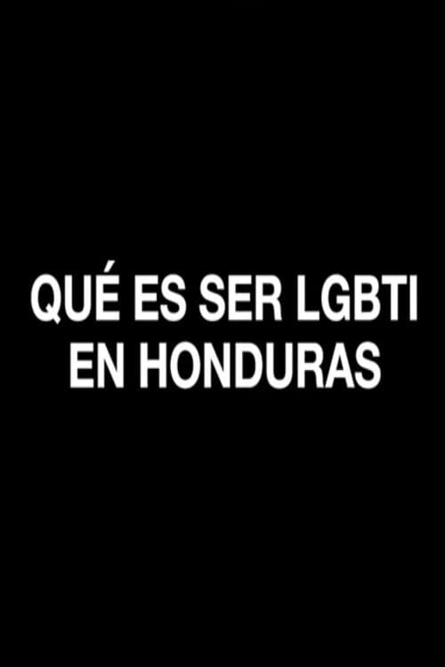 Постер: Qué es ser LGBTI en Honduras