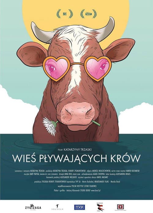 Постер: Wieś pływających krów