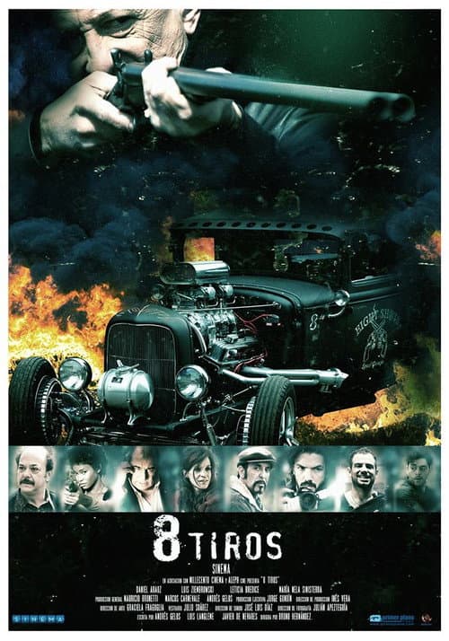 Постер: 8 tiros