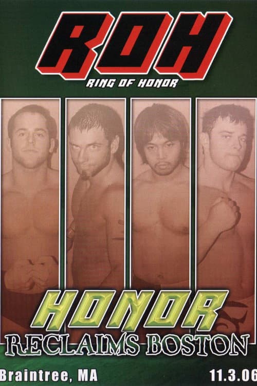 Постер: ROH: Honor Reclaims Boston