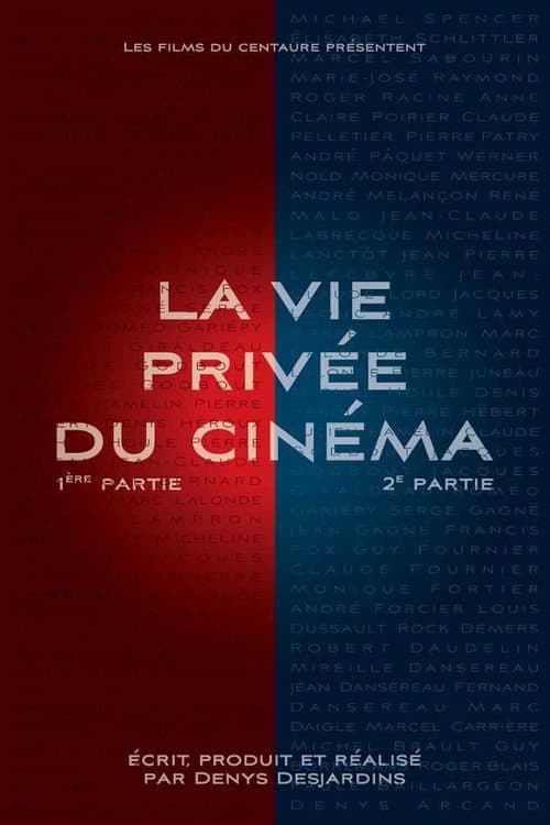 Постер: La vie privée du cinéma