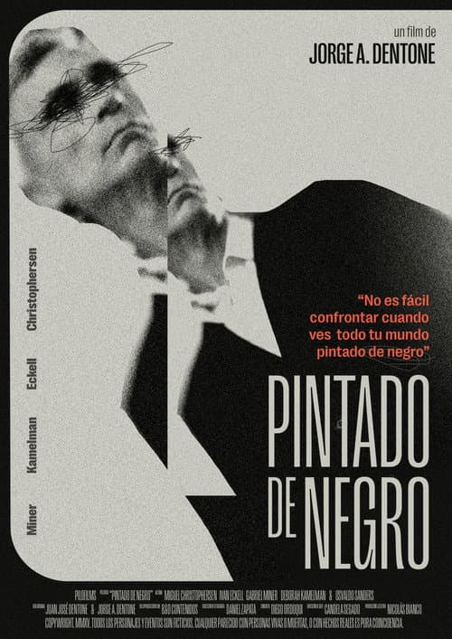 Постер: Pintado de negro