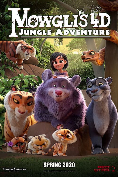 Постер: Mowgli's 4D Jungle Adventure