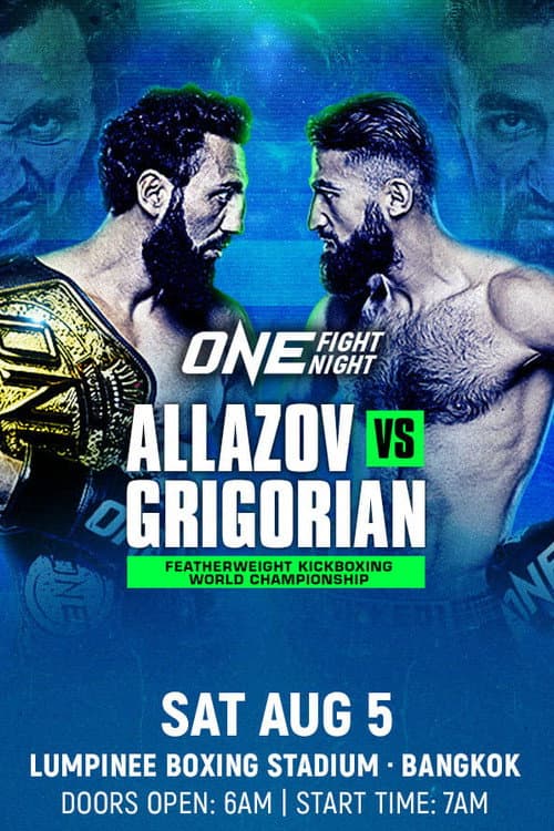Постер: ONE Fight Night 13: Allazov vs. Grigorian