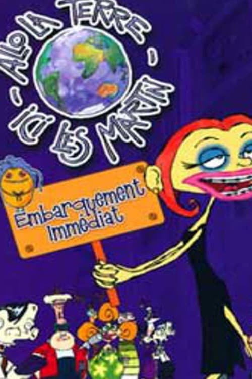 Постер: Allô la Terre, ici les Martin