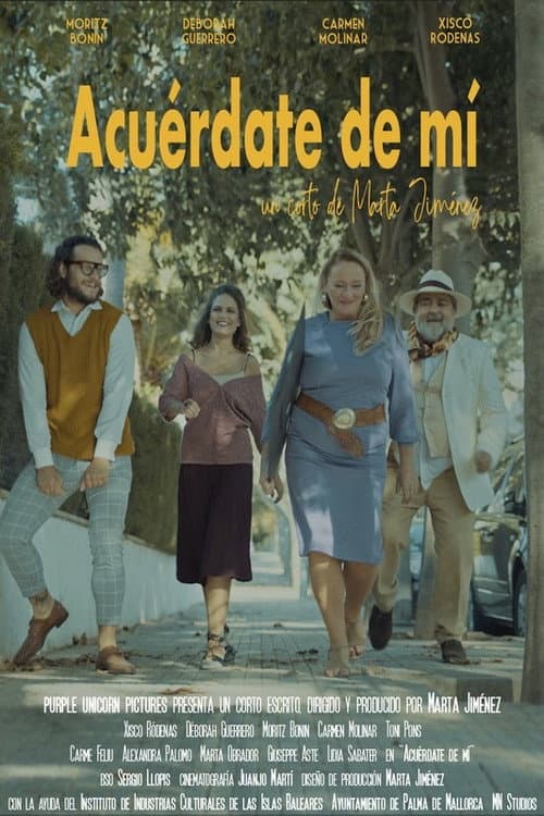 Постер: Acuérdate de mí