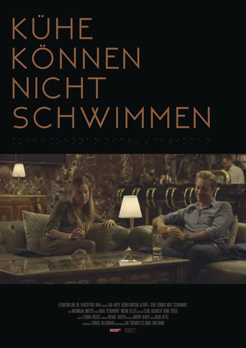 Постер: Kühe können nicht schwimmen