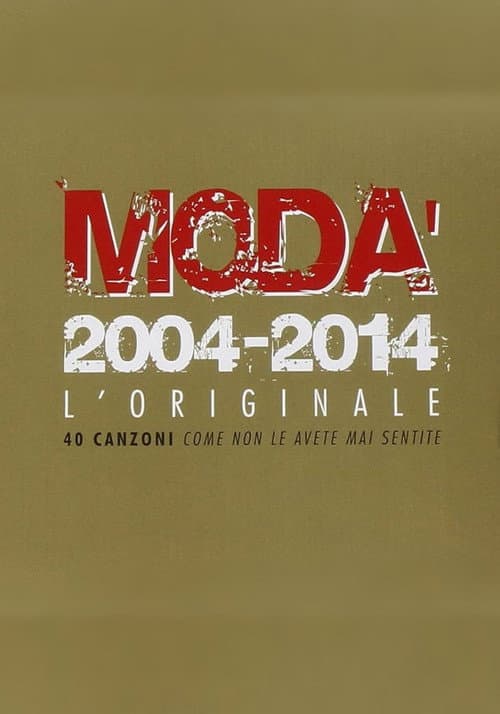 Постер: Modà: Come in un film