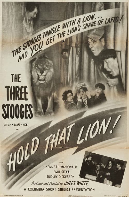 Постер: Hold That Lion!