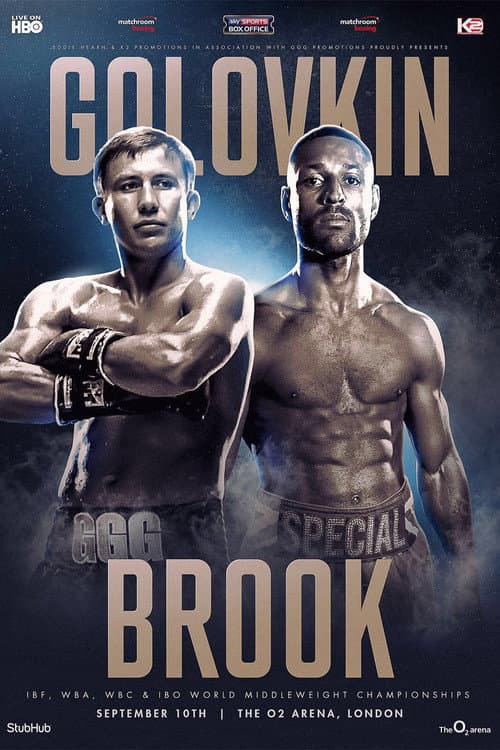Постер: Gennady Golovkin vs. Kell Brook