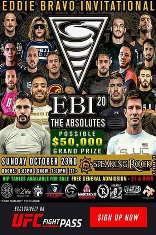 Постер: Eddie Bravo Invitational 20: The Absolutes