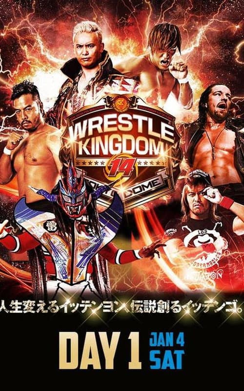 Постер: NJPW Wrestle Kingdom 14: Night 1