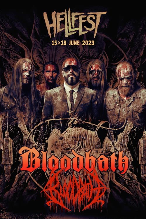 Постер: Bloodbath - Hellfest 2023