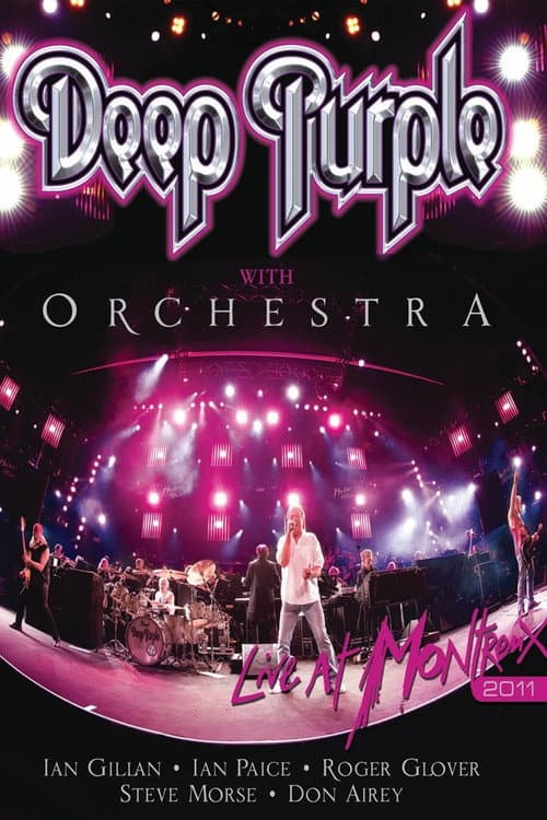 Постер: Deep Purple with Orchestra: Live at Montreux 2011