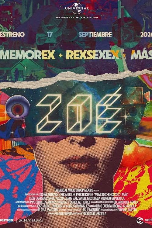 Постер: ZOÉ: MEMOREX + REXSEXEX Y MÁS
