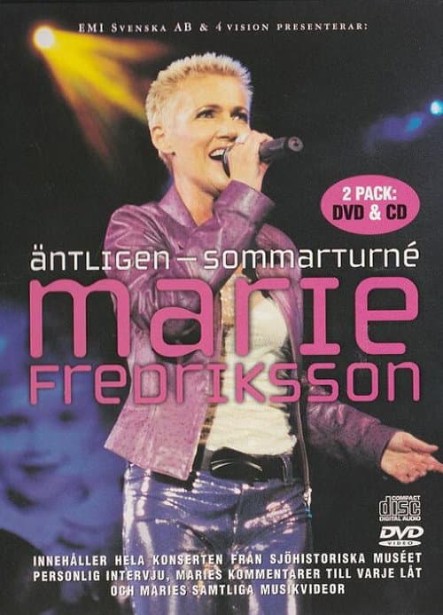 Постер: Marie Fredriksson: Äntligen - Sommarturné