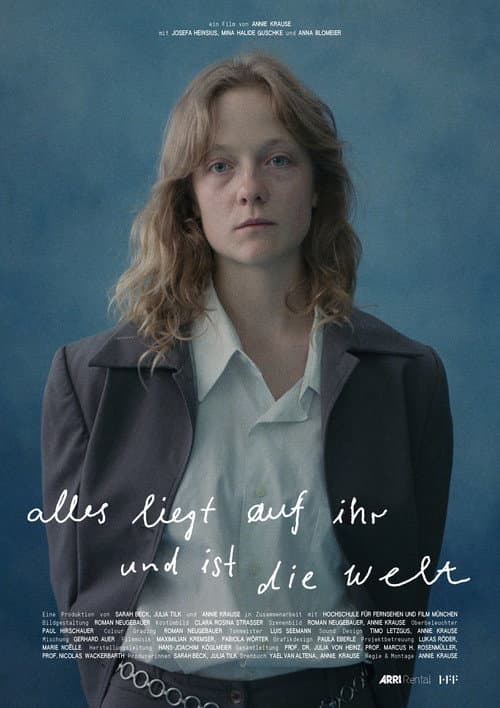 Постер: alles liegt auf ihr und ist die welt
