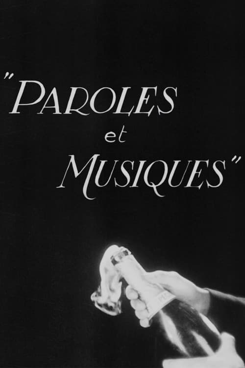 Постер: Paroles et musiques