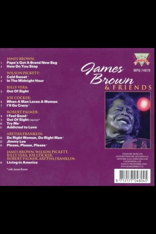 Постер: James Brown & Friends: A Night of Super Soul
