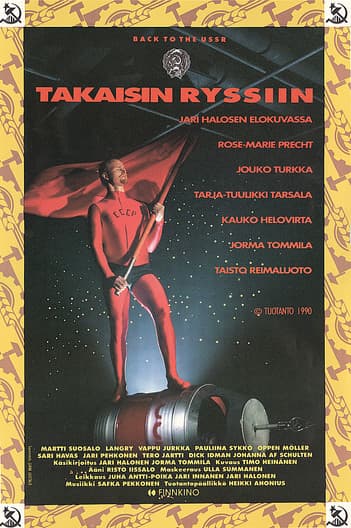 Постер: Back to the USSR – takaisin Ryssiin