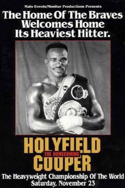 Постер: Evander Holyfield vs. Bert Cooper