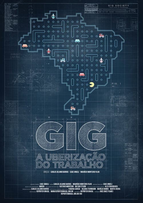 Постер: GIG - A Uberização do Trabalho