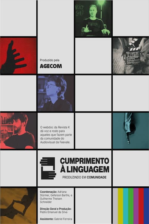 Постер: Cumprimento à Linguagem
