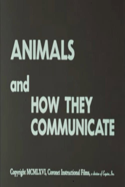 Постер: Animals and How They Communicate