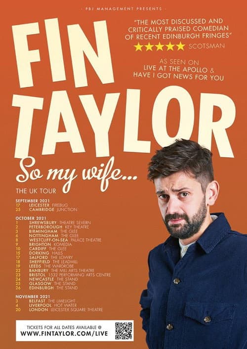 Постер: Fin Taylor: So My Wife...