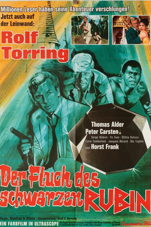Постер: Der Fluch des schwarzen Rubin