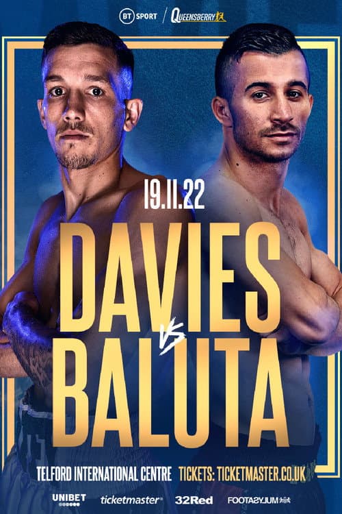 Постер: Liam Davies vs. Ionut Baluta