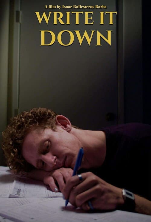 Постер: Write It Down