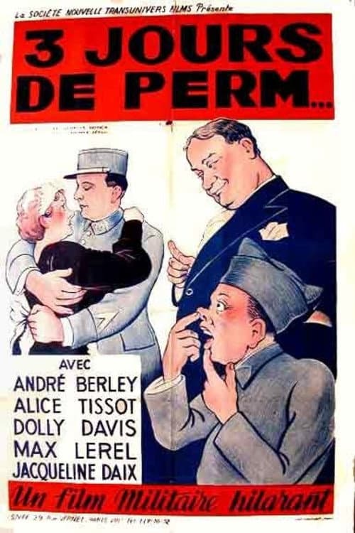 Постер: Trois jours de perm'