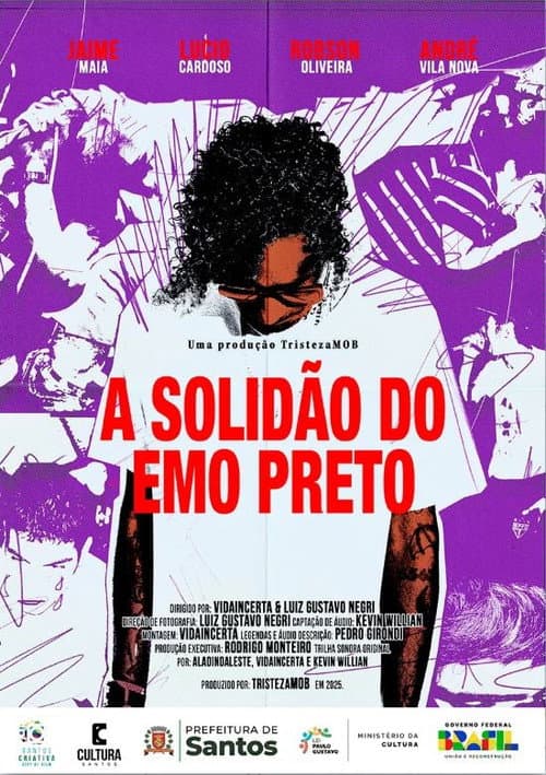 Постер: A Solidão do Emo Preto