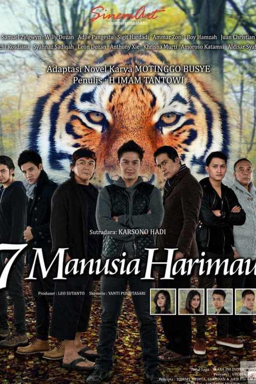 Постер: Tujuh manusia harimau